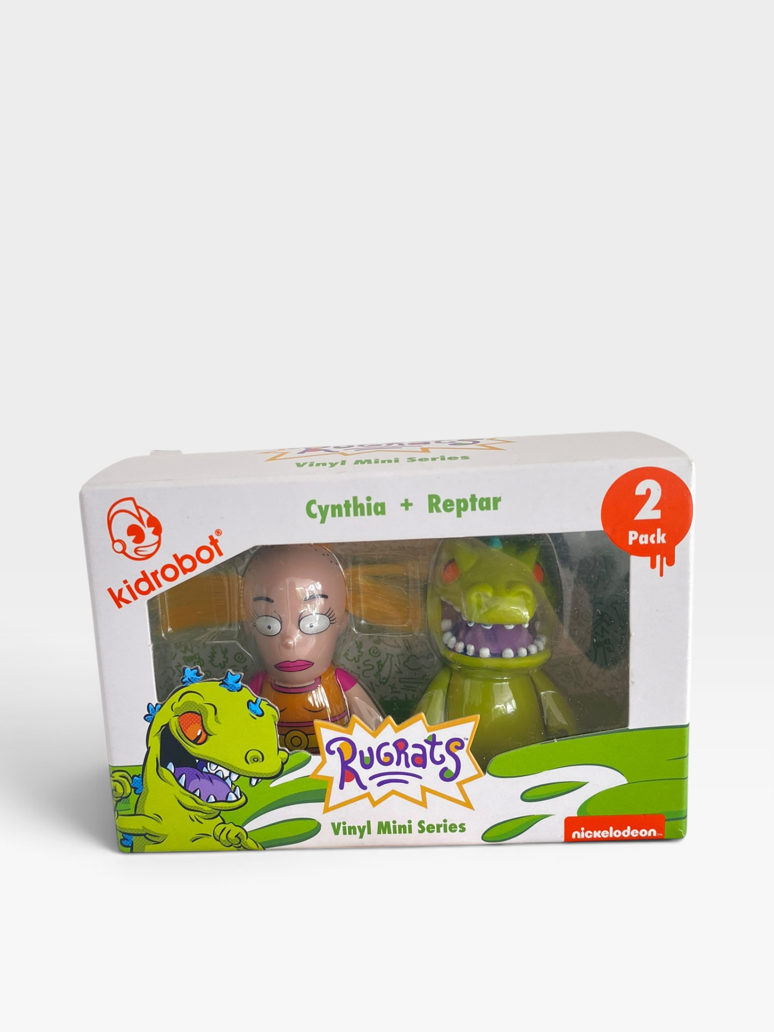 Kidrobot - Cynthia + Reptar