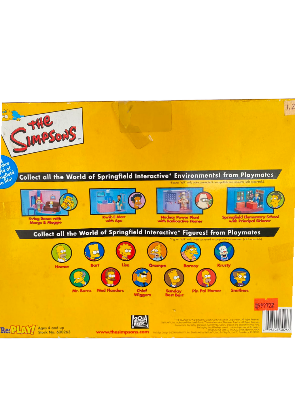 Set de los Simpson - 2000