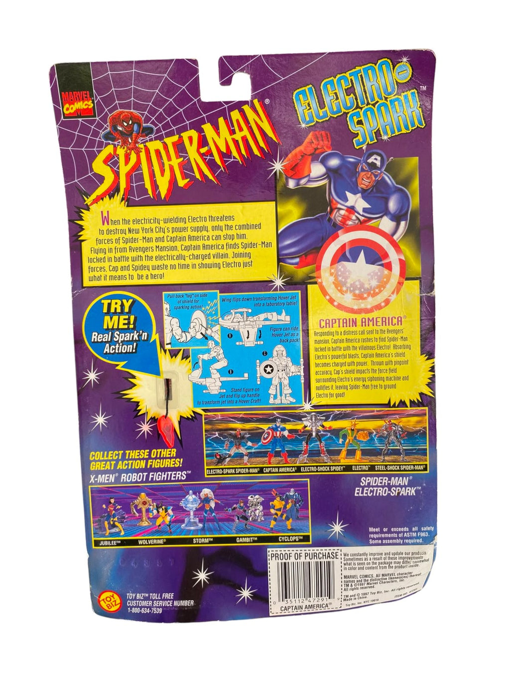 Capitán América - Toy Biz 1997